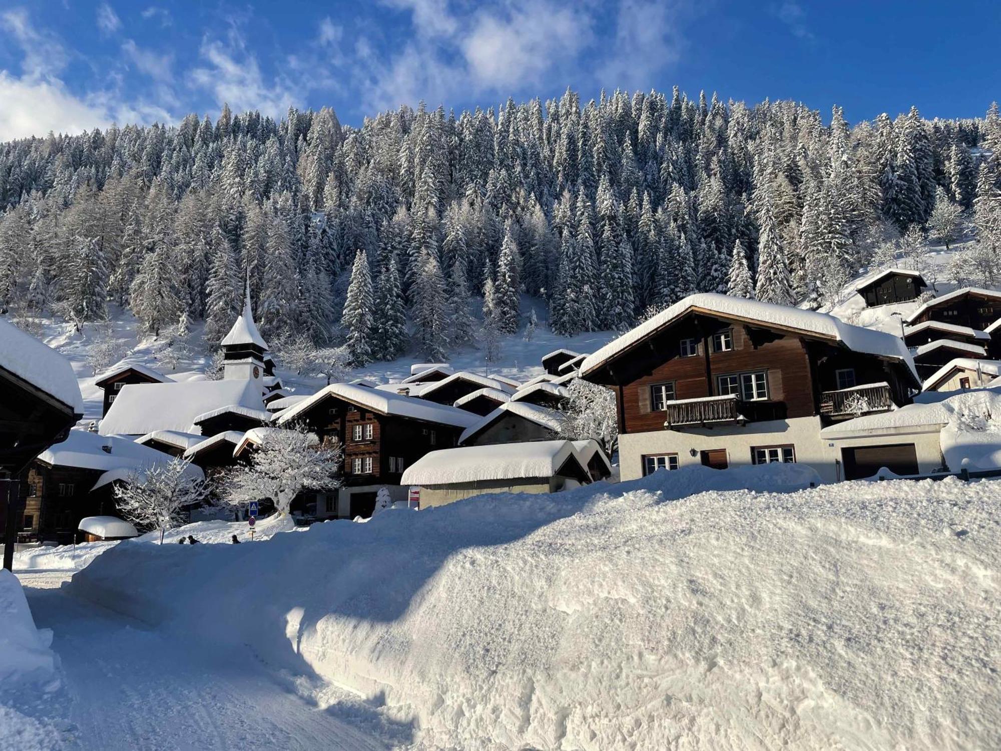 Haus Bortis Appartement Goms Buitenkant foto