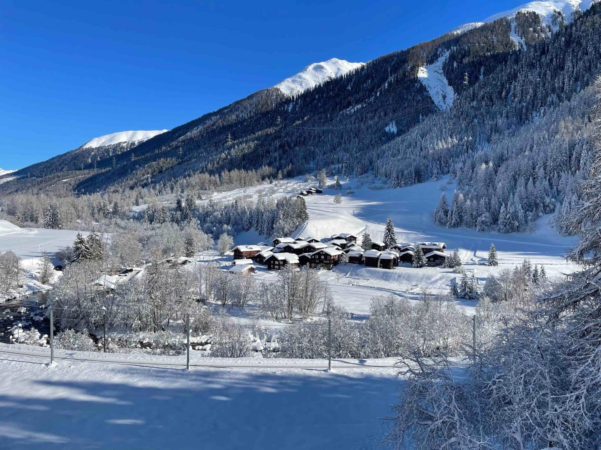 Haus Bortis Appartement Goms Buitenkant foto